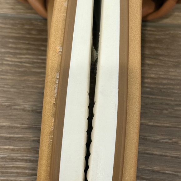 Steve Madden Women's Paislee Slides Camel Size 6 Braided Finish Summer - Picture 10 of 10